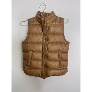J.CREW Down & Feather Fill Puffer Vest Size XS